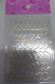 Nail Art Sticker | STZ-CS169 Gold Nail Stickers