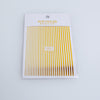 Nail Art Sticker WG430 - Gold Nail Art