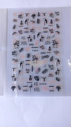 Nail Art Stickers - F656 Nail Stickers