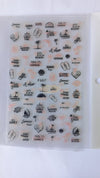 Nail Art Stickers - F657 Nail Stickers