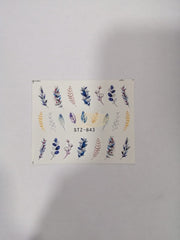 Nail Art Water Decal Sticker Set - (29 decals per pack) Water Decal