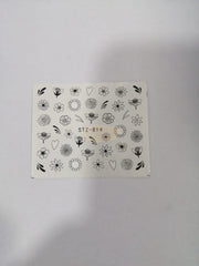 Nail Art Water Decal Sticker Set - (29 decals per pack) Water Decal