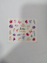 Nail Art Water Decal Sticker Set - (29 decals per pack) Water Decal