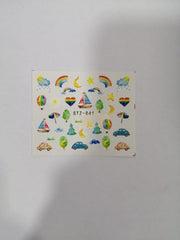 Nail Art Water Decal Sticker Set - (29 decals per pack) Water Decal