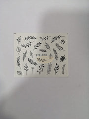 Nail Art Water Decal Sticker Set - (29 decals per pack) Water Decal