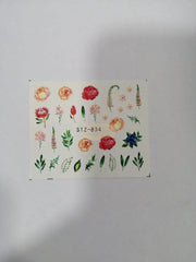 Nail Art Water Decal Sticker STZ-834 Water Decal