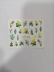 Nail Art Water Decal Sticker STZ-838 Water Decal