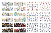 Nail Art Water Decal Stickers - BN Collection 1093-1104 Water Decal
