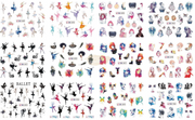 Nail Art Water Decal Stickers - BN Collection Water Decal