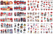 Nail Art Water Decal Stickers - BN Collection Water Decal