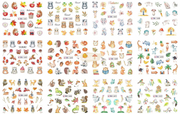 Nail Art Water Decal Stickers - BN Collection Water Decal