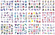 Nail Art Water Decal Stickers - BN Collection Water Decal