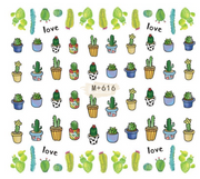 Nail Art Water Decal Stickers - M+ Collection Water Decal