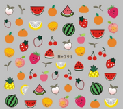 Nail Art Water Decal Stickers - M+ Collection 791 Water Decal