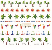 Nail Art Water Decal Stickers - M+ Collection Water Decal