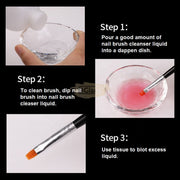 Nail Brush Cleaner Liquid 500ml Brush Cleaner