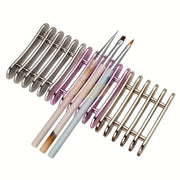 Nail Brush Holder Rack | 5 Grids Salon Furnishing