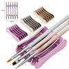 Nail Brush Holder Rack | 5 Grids Salon Furnishing