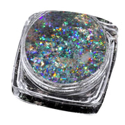 Nail Deco with Applicator | Sequins IN-96 Nail Powder