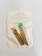 Nail Drill Bit Set 7 Pcs White Pack - 1 Drill Bit