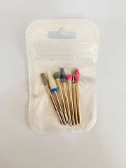 Nail Drill Bit Set 7 Pcs White Pack - 10 Drill Bit