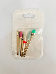 Nail Drill Bit Set 7 Pcs White Pack - 4 Drill Bit