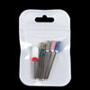 Nail Drill Bit Set 7 Pcs White Pack - 6 Drill Bit
