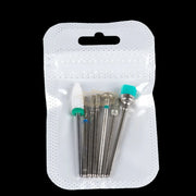 Nail Drill Bit Set 7 Pcs White Pack - 8 Drill Bit
