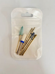 Nail Drill Bit Set 7 Pcs White Pack - 9 Drill Bit