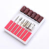 Nail Drill Bit Set with sanding bands Drill Bit