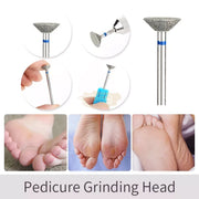 Nail Drill Grinding Head Dead Skin Remover Pedicure Tool Drill Bit