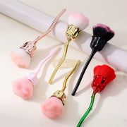 Nail Dust Brush | Gold Nail Dust Brush