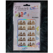 Nail Flame Stickers - Available in 9 variants Nail Art