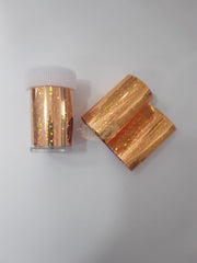 Nail Foil Transfer - Available in 13 designs 2 Gold Sparkles Nail Art