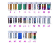 Nail Foil Transfer - Available in 13 designs Nail Art