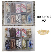 Nail Foil Transfer Set (10 rolls) - Available in 7 designs Nail Foil 7 Nail Art Tool