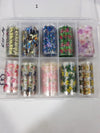 Nail Foil Transfer Set (10 rolls/Set) - M-112 1 Nail Art Tool