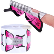 Nail Form | Butterfly Fuchsia & Black Nail Form