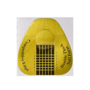 Nail Form | Gold & Black Competitive Edge Horseshoe Shape Nail Form