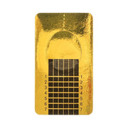 Nail Form | Gold & Black Rectangle Nail Form