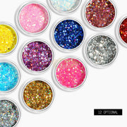 Nail Glitter Available in 12 colors Nail Art