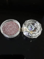 Nail Glitter Powder - Available in 8 colors 3 Nail Powder