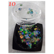 Nail Glitter Sequins - Available in 12 designs 10 Nail Sequins