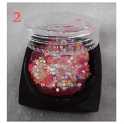 Nail Glitter Sequins - Available in 12 designs 2 Nail Sequins
