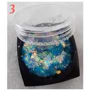 Nail Glitter Sequins - Available in 12 designs 3 Nail Sequins