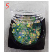 Nail Glitter Sequins - Available in 12 designs 5 Nail Sequins