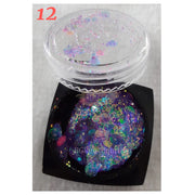 Nail Glitter Sequins - Available in 12 designs 12 Nail Sequins