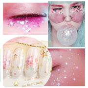 Nail Glitter Sequins - Available in 12 designs Nail Sequins