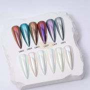 Nail Mirror Liquid Chrome Powder | CM Series Nail Powder
