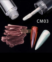 Nail Mirror Liquid Chrome Powder | CM Series CM03 Nail Powder